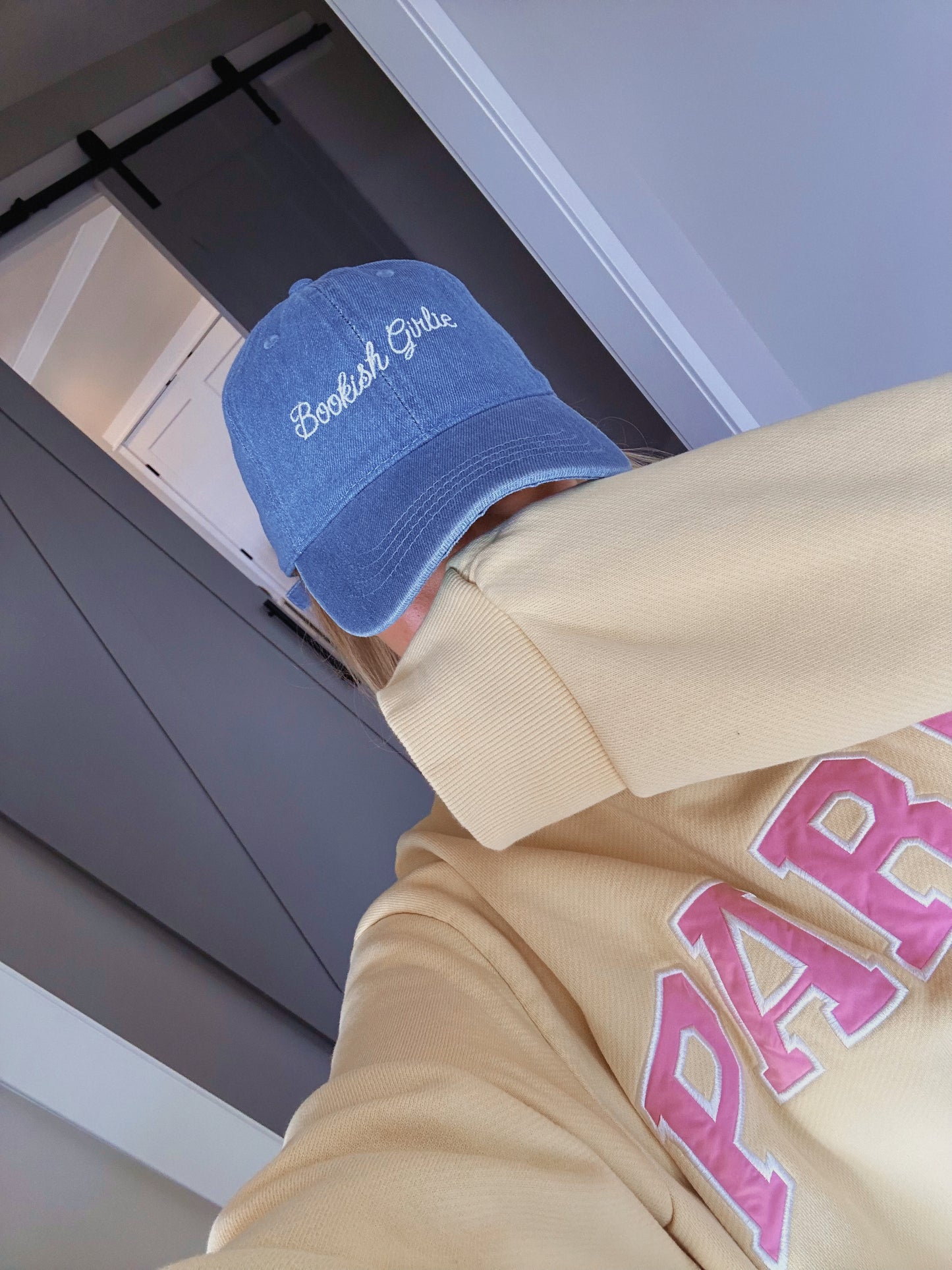 Bookish Girlie - Denim Baseball hat