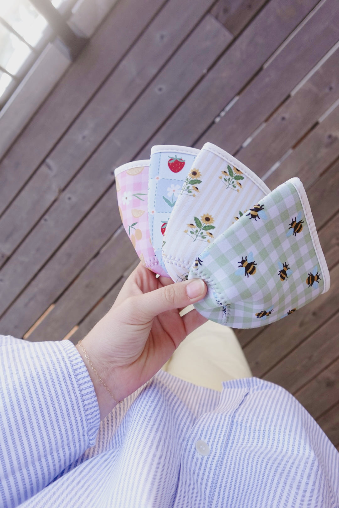 Strawberry Fields - Coffee Sleeve 16 OZ