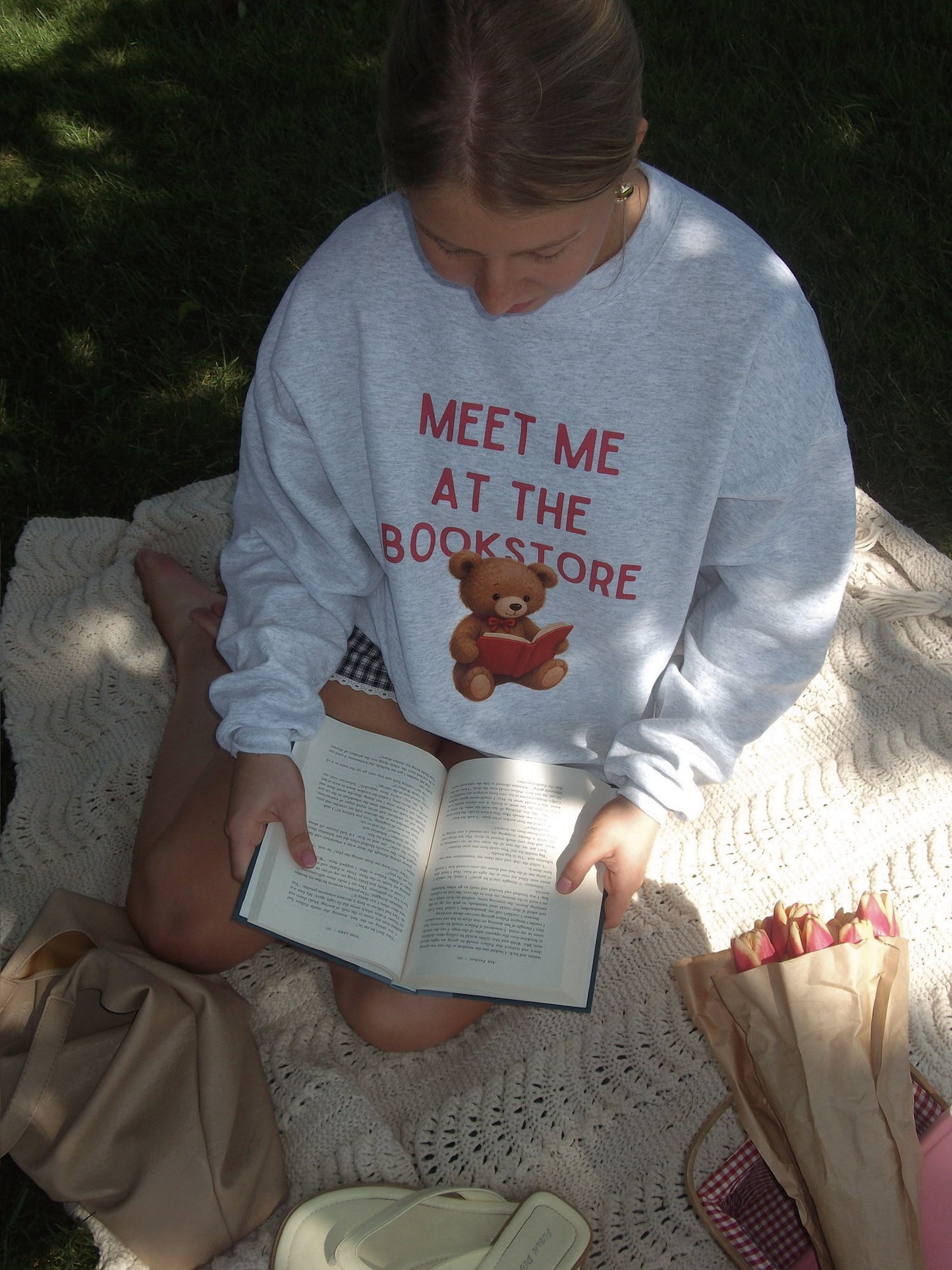 Meet Me at the Bookstore Crewneck