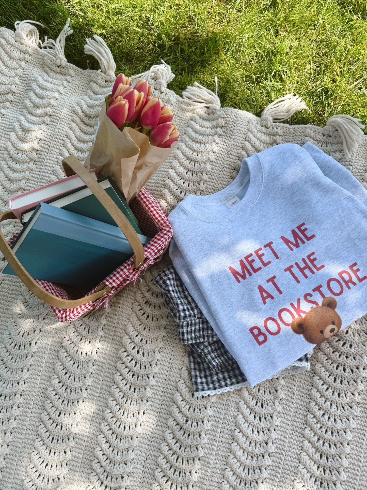 Meet Me at the Bookstore Crewneck