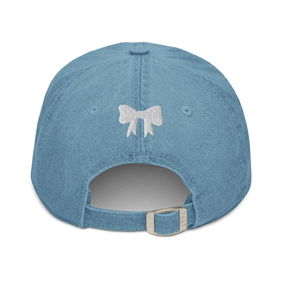Bookish Girlie - Denim Baseball hat