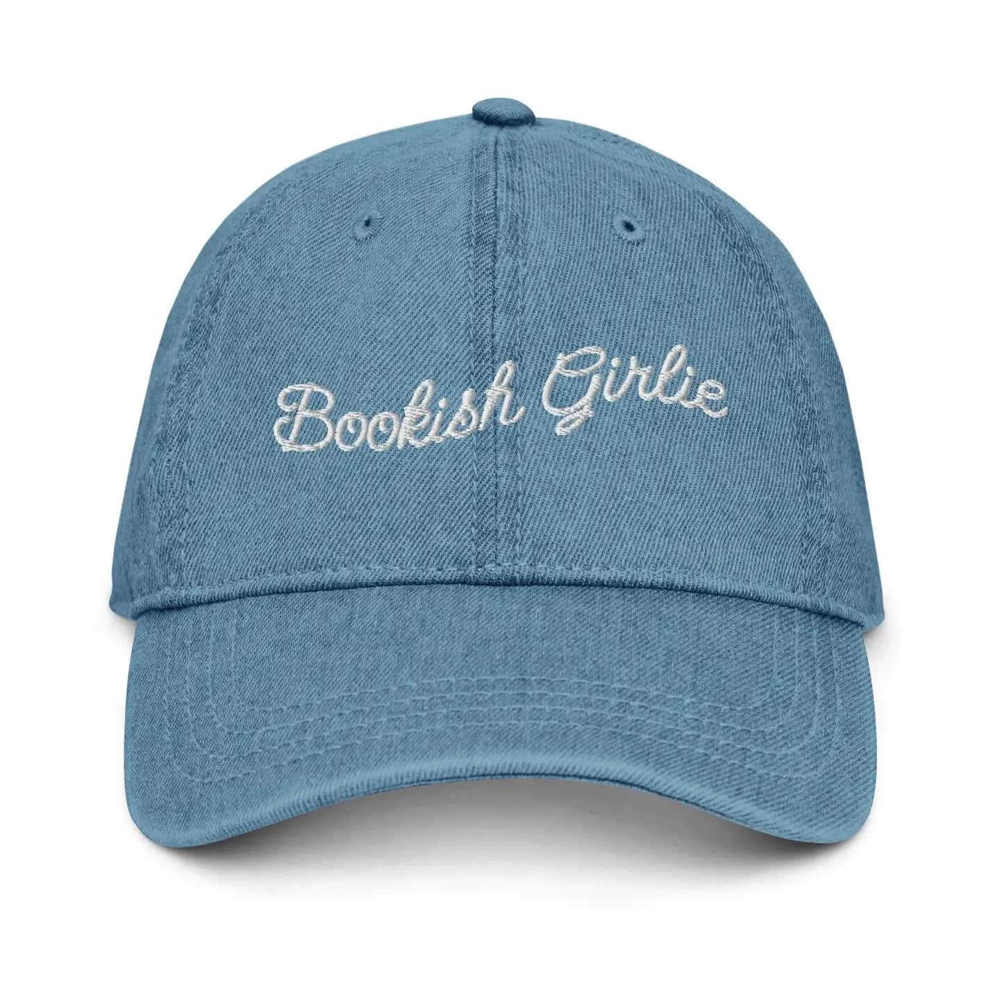 Bookish Girlie - Denim Baseball hat
