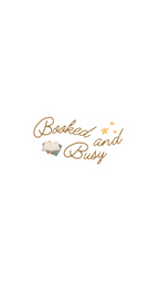 Booked and Busy Logo - Sticker