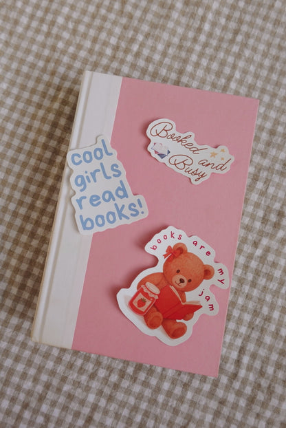Books are my Jam - Sticker