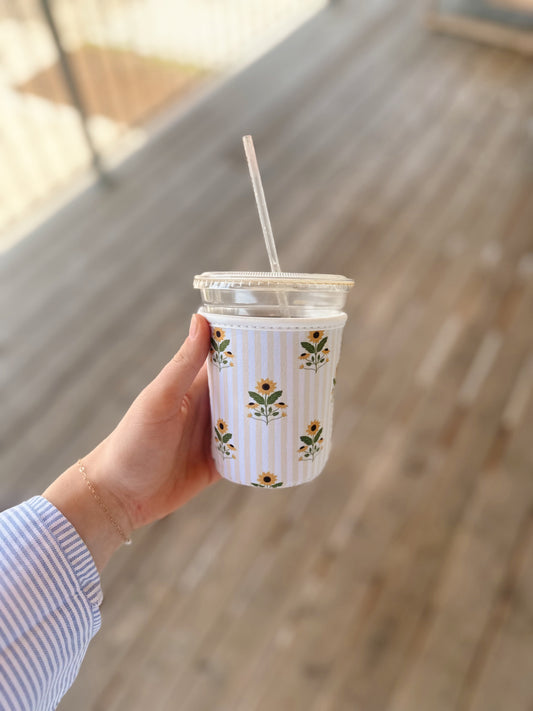 Sippin' Sunflower  - Coffee Sleeve 16 OZ