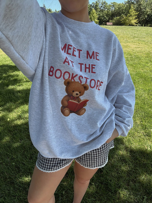 Meet Me at the Bookstore Crewneck