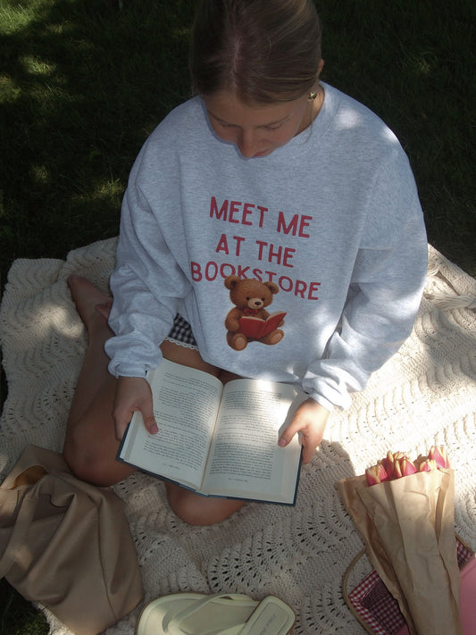 Meet Me at the Bookstore Crewneck