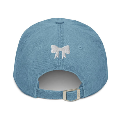 Bookish Girlie - Denim Baseball hat