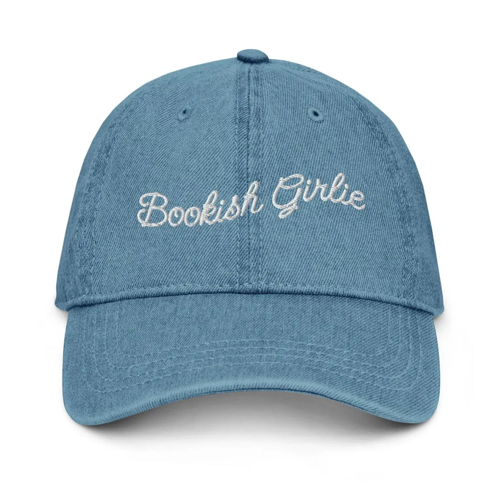 Bookish Girlie - Denim Baseball hat